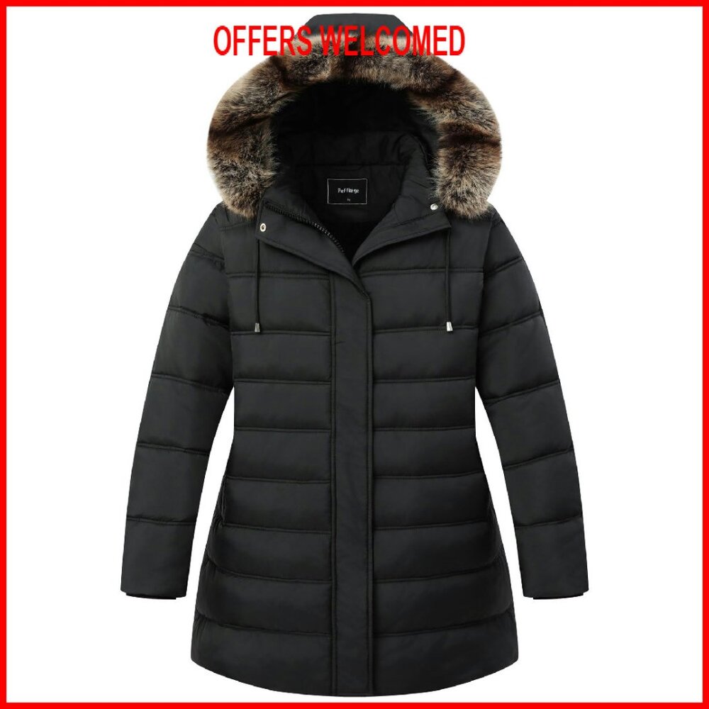 Plus Size Down Puffer Jacket Windproof Waterproof… - image 1